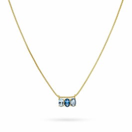 Collier Femme 24KAE 32469Y Doré Bleu