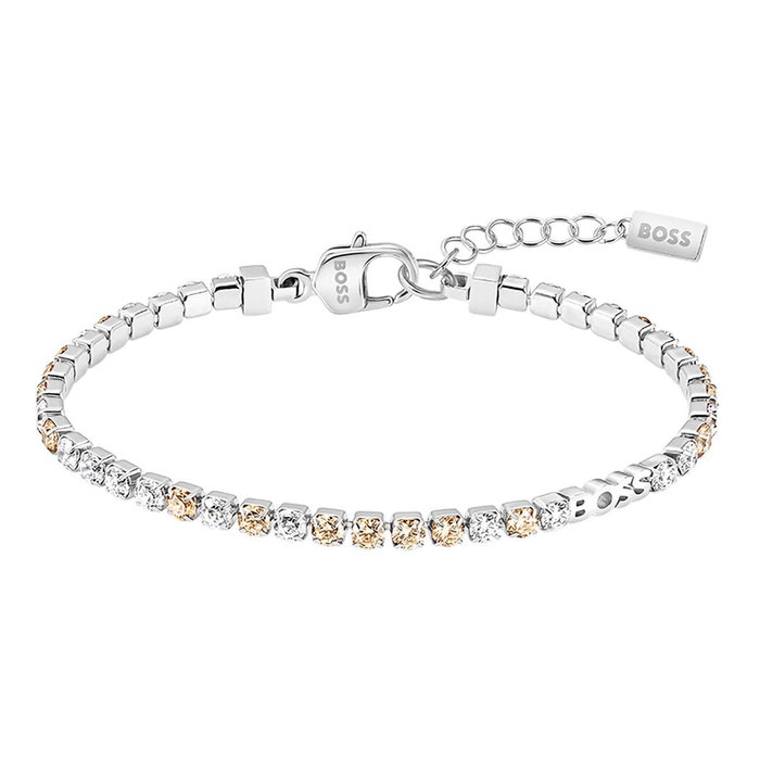 Boss Pulsera en acier inoxydable 19cm Gris Boss Pulsera en acier inoxydable 19cm Gris