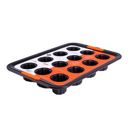 Le Creuset Ensemble de 12 moules à cannelés en acier au carbone antiadhésif