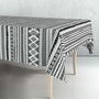 Nappe en rouleau Exma Blanc Noir 140 cm x 25 m