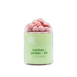 JELLY PILLS CALCIO + PROBIO + D3 70 Gummies Saveur Fraise
