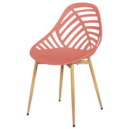 Home Deco Factory Chaise d'Extérieur Terracotta Alame