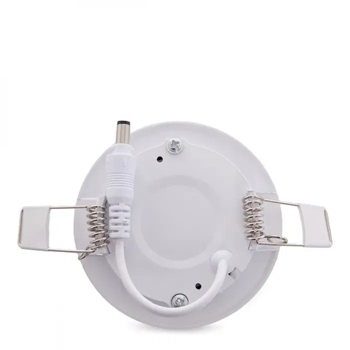 Plaque LED 3W 300Lm 2700K Circulaire 40.000H [GR-RDP01-3W-WW]