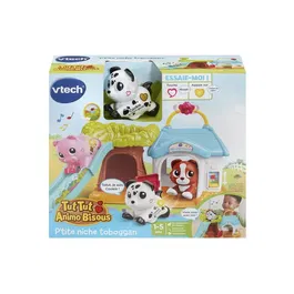 Vtech - Jeu électronique et musical Tut Tut Animo Bisous - Ptite Niche Toboggan avec 1 animal Cookie le chien - Multicolore - Langue français - Pour enfant 1 à 5 ans