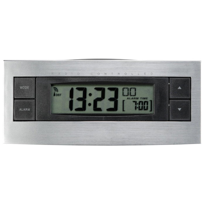 Tfa TFA 60.2511 Réveil numérique radio-piloté Black / Silver