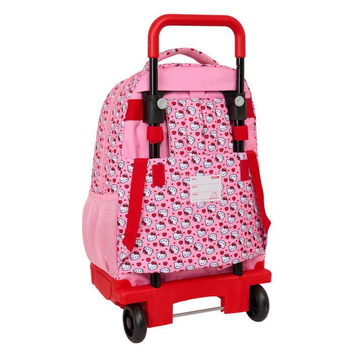 Cartable à roulettes Hello Kitty Rose 33 x 45 x 22 cm