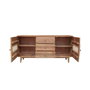 Buffet DKD Home Decor Naturel Bois 160 x 38 x 75 cm