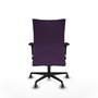 Piqueras Y Crespo Chaise de bureau Albacete, mécanisme synchrone, Violet