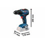 Bosch Professional Combo Kit 2 Outils 18V : GDX 18V-200 + GSB 18V-55 avec 2x4,0Ah et Chargeur GAL 18V-40