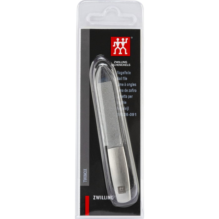 Zwilling Lime à ongles Premium en saphir 9 cm Argent Zwilling Lime à ongles Premium en saphir 9 cm Argent