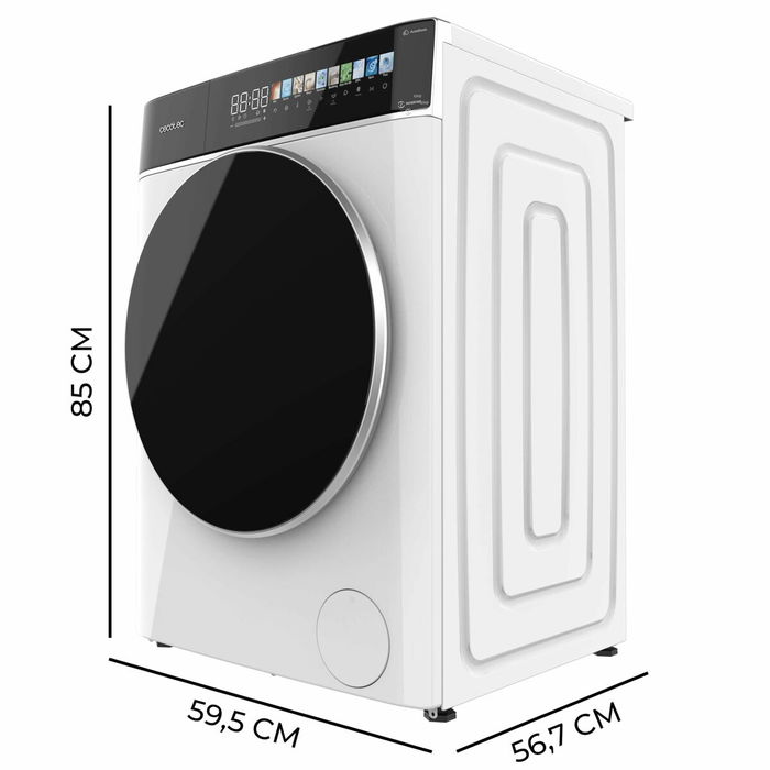 Cecotec Lave-linge 10 kg DressCode 10900 Autodose Inverter FullColor 1400 rpm Classe A