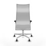 Piqueras y Crespo Chaise de Bureau Albacete Noir et Blanc