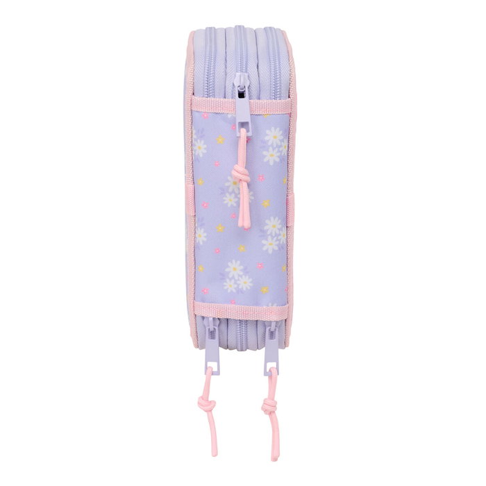 Fourre-tout Safta Bouquet Rose Lila 12,5 x 19,5 x 5,5 cm 37 Pièces