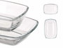 Pasabahce Set 2 Plats Tokio 12 cm et 18 cm en Verre Transparent (Set de 6)