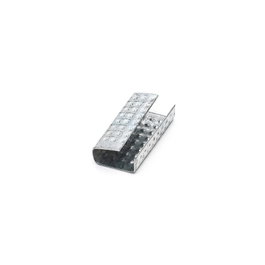DUVER Grapa metálica grafilada en acero galvanizado de 13 mm (Pack de 1000)