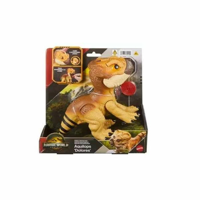 Mattel Jurassic World - Figurine Aquilops Dolores Interactive