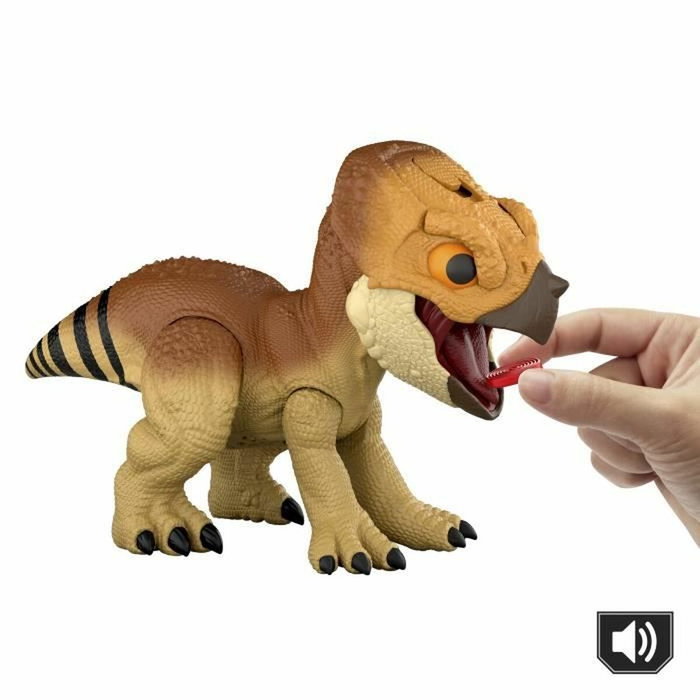 Mattel Jurassic World - Figurine Aquilops Dolores Interactive