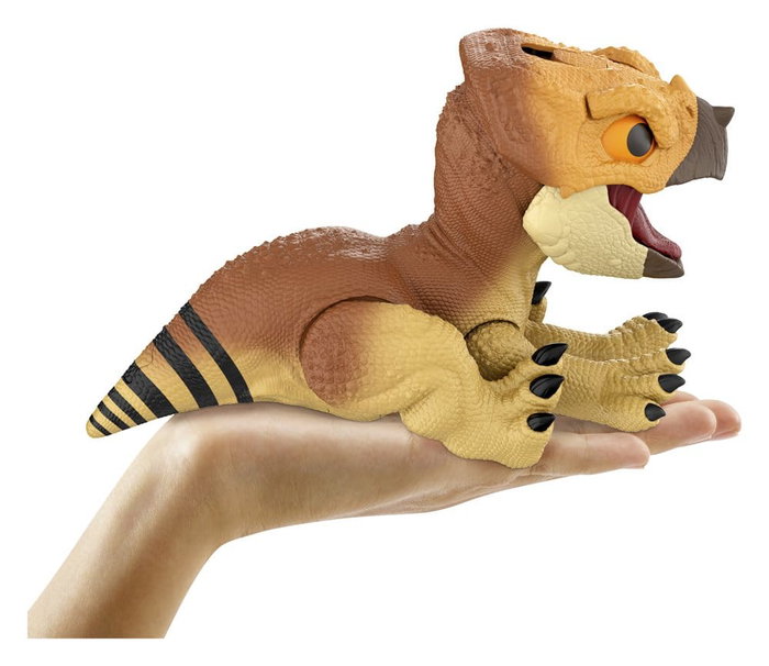 Mattel Jurassic World - Figurine Aquilops Dolores Interactive
