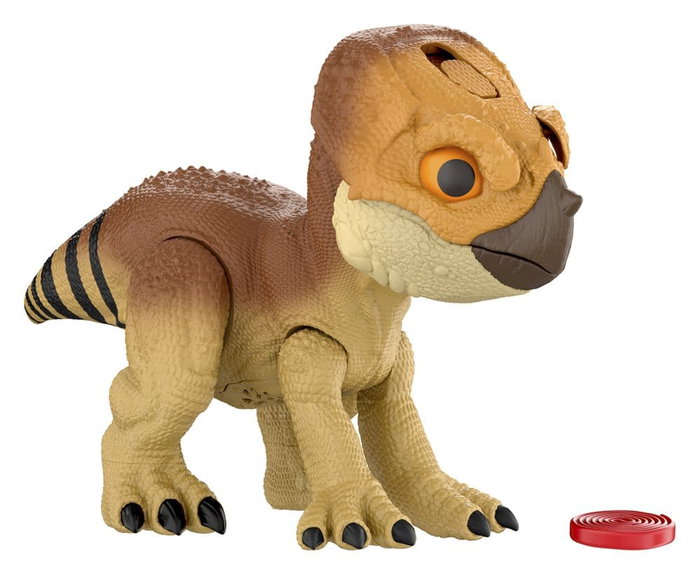 Mattel Jurassic World - Figurine Aquilops Dolores Interactive