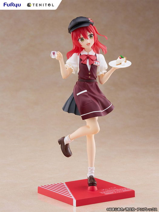 Bocchi the Rock! statuette PVC Tenitol Ikuyo Kita Cafe Style Ver. 20 cm Bocchi the Rock! statuette PVC Tenitol Ikuyo Kita Cafe Style Ver. 20 cm