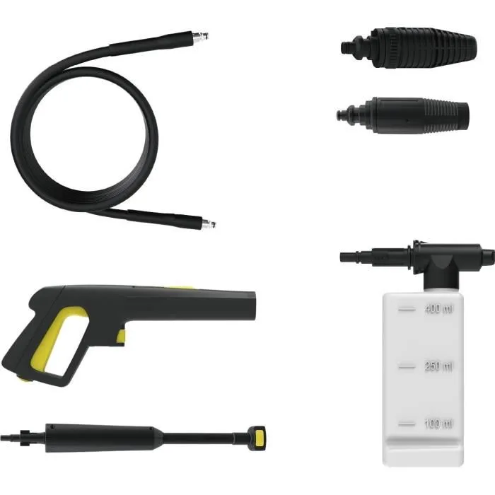 Fatmax 475161 Nettoyeur haute pression électrique 160 bar 2.1 kW 480 l/h - Puissant et durable pour nettoyage extérieur Fatmax 475161 Nettoyeur haute pression électrique 160 bar 2.1 kW 480 l/h - Puissant et durable pour nettoyage extérieur