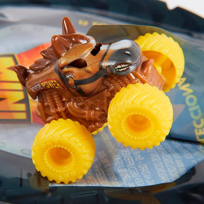 Spin Master Monster Jam Surtido Mini Véhicules de Collection - Camions Miniatures avec Détails et Graphismes - Jouet Enfant +3 Ans - Référence 6061530