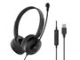 Equip Auriculares USB 245301 Noir