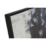 Home ESPRIT Toile Design Oriental Bleu et Noir