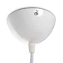 Lampe Suspendue "Brooke" SKD-P039-W Blanche Métal/PVC Style Rétro Industriel