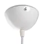 Lampe Suspendue "Brooke" SKD-P039-W Blanche Métal/PVC Style Rétro Industriel