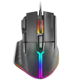 Mars Gaming MMXT Souris Gaming RGB 12800 DPI Ergonomique 9 Boutons USB