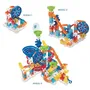 VTECH Marble Rush Ultimate Set Electronic XL 200E, circuit à billes électronique géant avec 126 pièces et 10 billes, jouet construction 4 ans et plus, multicolore, français