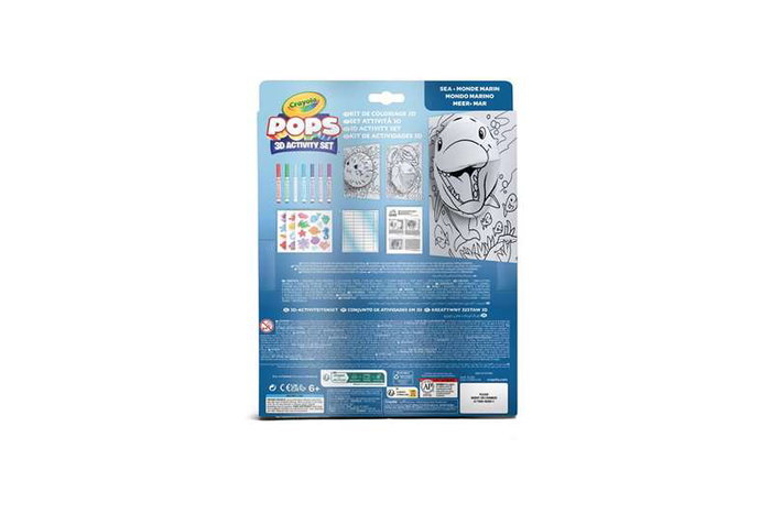 Crayola Actividades 3D Color Pops Sea