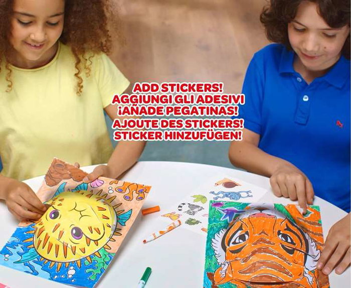 Crayola Actividades 3D Color Pops Sea