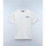 T-shirt à manches courtes homme Napapijri S-Linth Ss Blanc