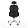 Piqueras y Crespo Chaise de Bureau 1D086N1 Orange
