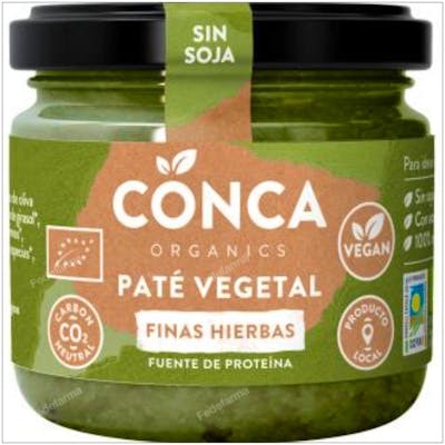 CONCA ORGANICS Pâté Vegan aux Fines Herbes CONCA ORGANICS Pâté Vegan aux Fines Herbes