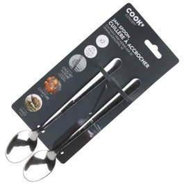 Cook Concept Jeu de 2 cuillères à confiture CHANDELEUR en acier inoxydable