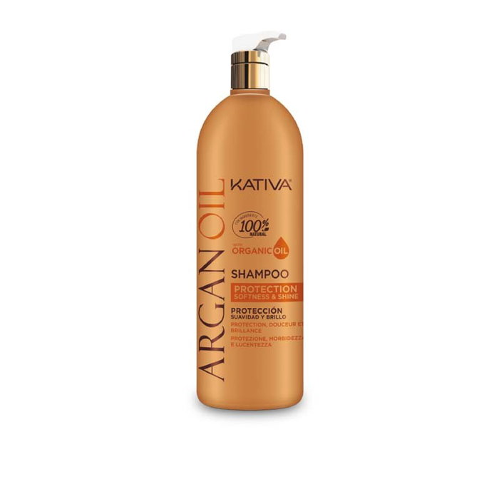 Kativa Shampooing Réparateur à l'Huile d'Argan 1000 ml