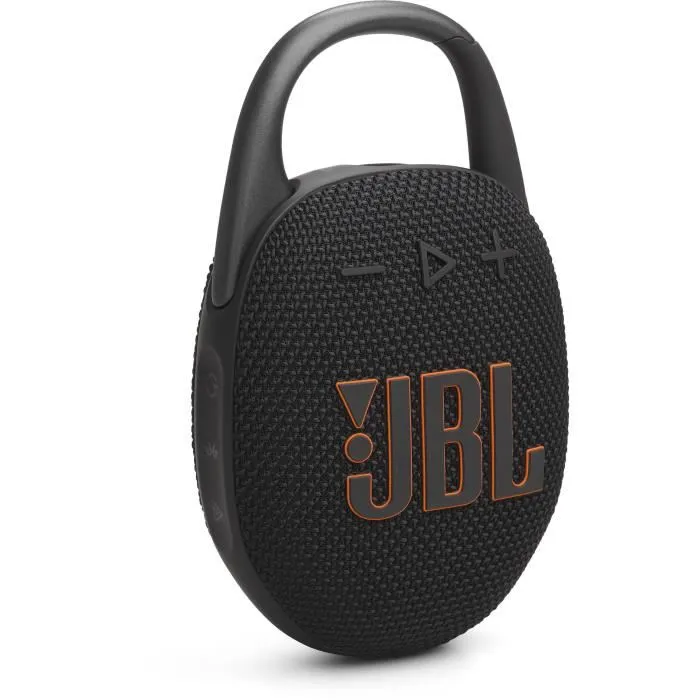 Haut-parleurs bluetooth portables JBL CLIP 5 BLACK 7W Noir 20 W 7 W Haut-parleurs bluetooth portables JBL CLIP 5 BLACK 7W Noir 20 W 7 W