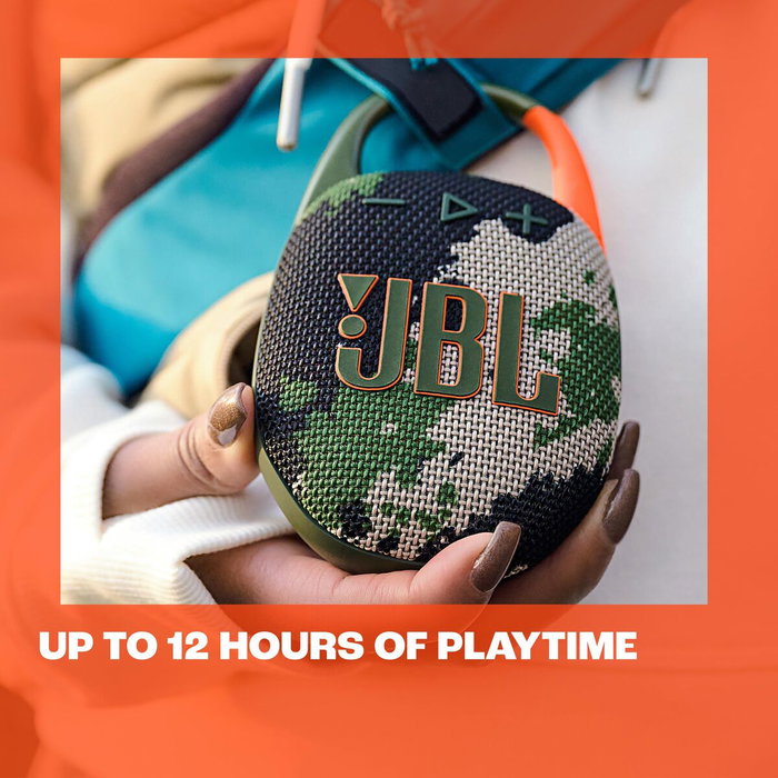 Haut-parleurs bluetooth portables JBL CLIP 5 BLACK 7W Noir 20 W 7 W