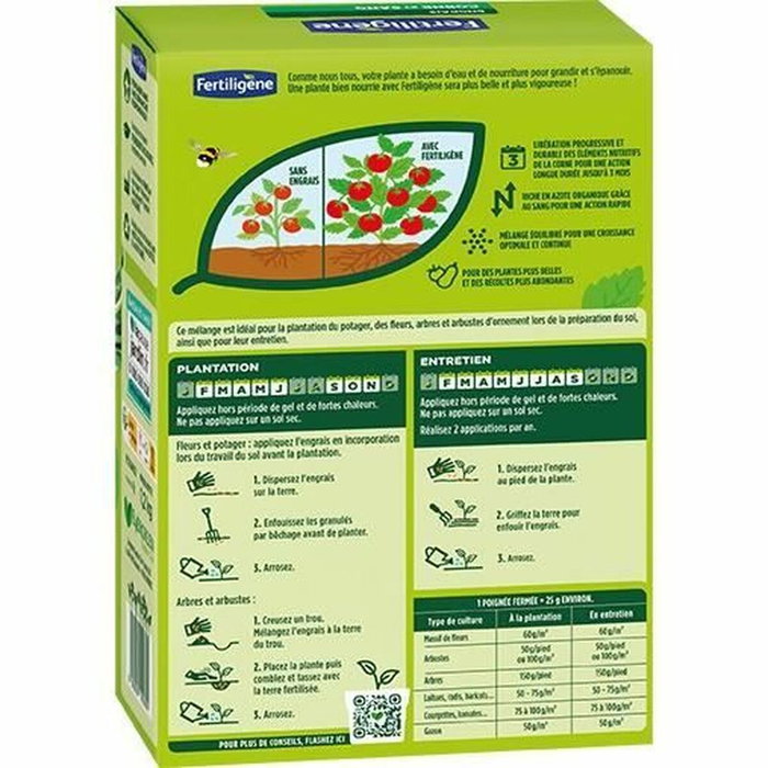 Fertiligene Engrais corne et sang 1,2 kg