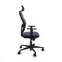 Piqueras y Crespo Chaise de Bureau Jorquera Gris Foncé