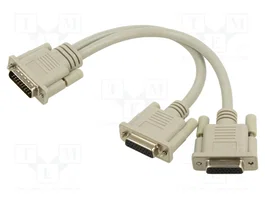 DELOCK Câble D-Sub 26pin HD 17m beige