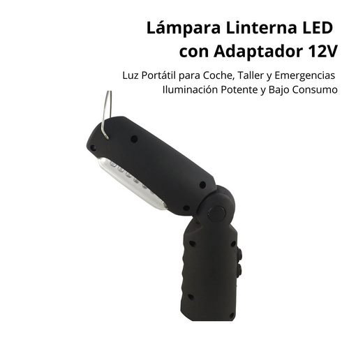 Homelux Lampe Lanterne LED avec Adaptateur 12V Homelux Lampe Lanterne LED avec Adaptateur 12V