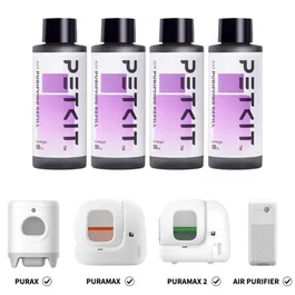 Petkit Pura Air Smart - Lot de 4 recharges purifiantes pour désodorisant à spray, à base de plantes, 4 x 50 ml
