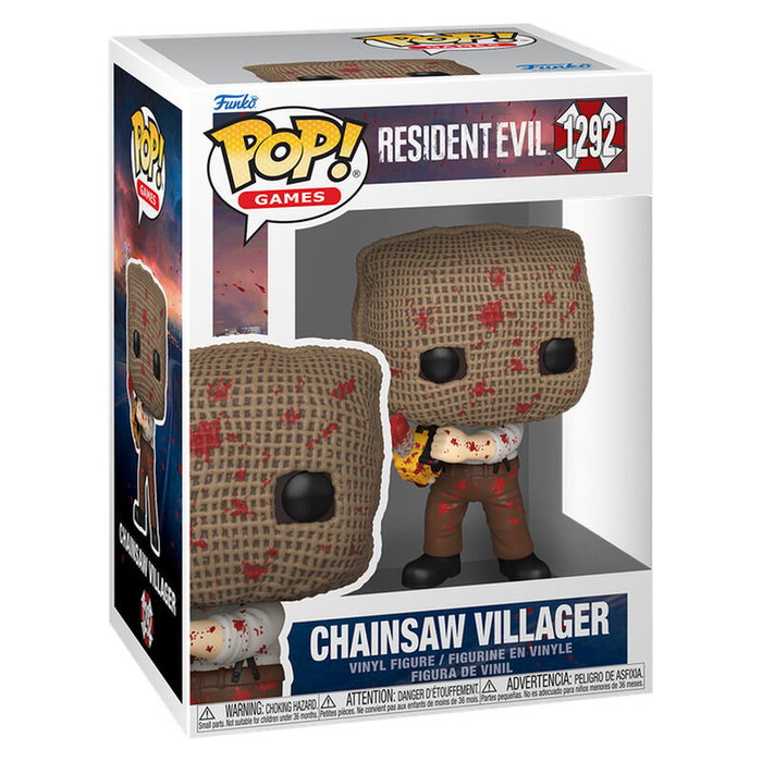 Funko Pop! Chainsaw Villager (Bloody) Resident Evil