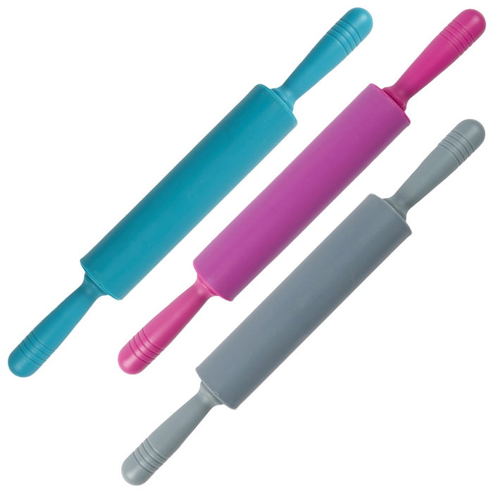 Lily Cook Rouleau à pâtisserie en silicone 45 cm - Assorti Lily Cook Rouleau à pâtisserie en silicone 45 cm - Assorti