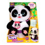 Little Live Pets - Ma Baby Panda interactive - Jouet éducatif - Panda bébé qui mange et fait caca - Plus de 50 sons - Version espagnole - Réf. 26676