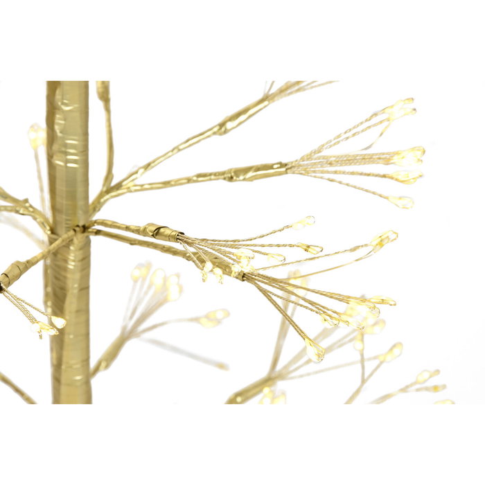 Sapin de Noël Home ESPRIT Doré 40 x 40 x 120 cm Sapin de Noël Home ESPRIT Doré 40 x 40 x 120 cm